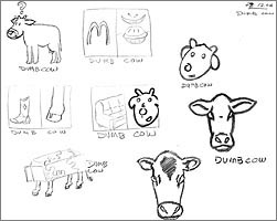 image: Dumb Cow - roughs 1