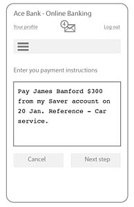 Fig 7. A responsive intent approach for mobile payments