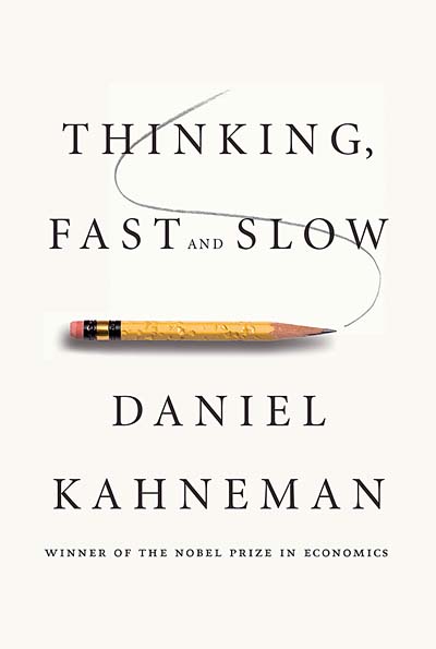 Thinking, Fast and Slow book cover