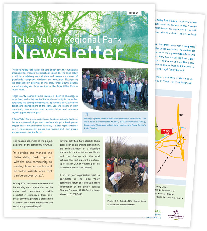 Tolka Valley newsletter