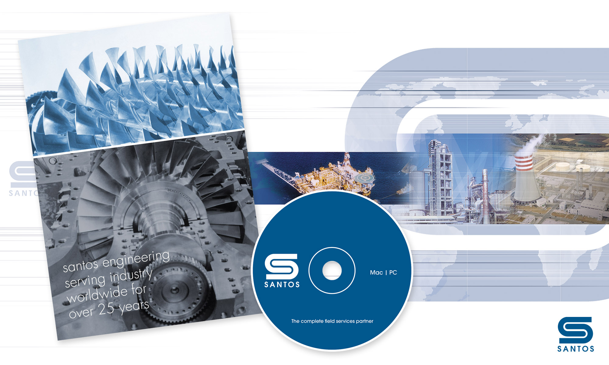 Santos promotional brochure and CD