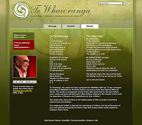 Te Whaioranga - waiata